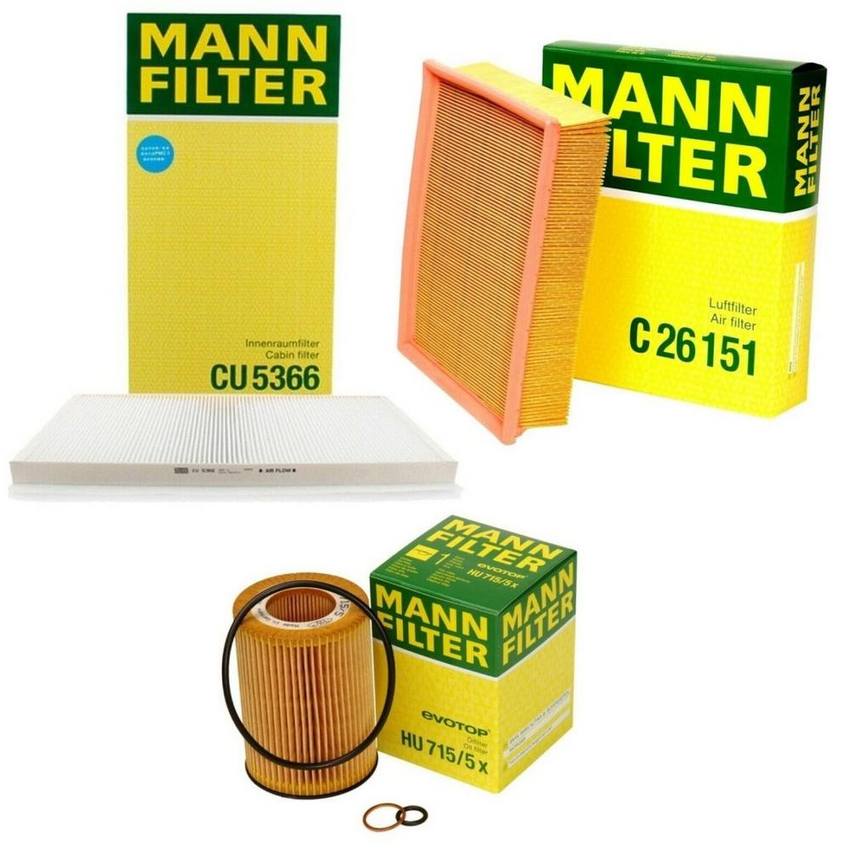 BMW Filter Service Kit LR032199 - MANN-FILTER 1790202KIT